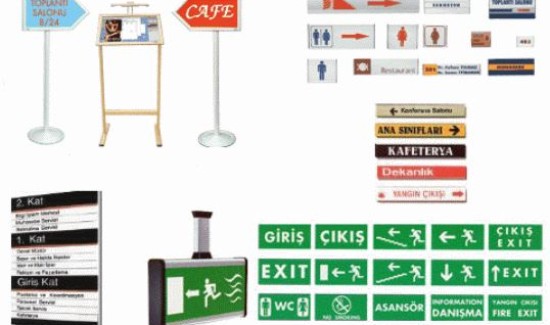 YÖNLENDİRME VE UYARI LEVHALARI